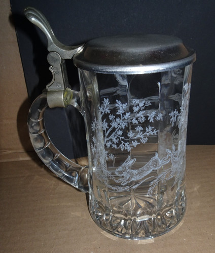 Bierkrug bmf jagdmuster - bierkrug, glas