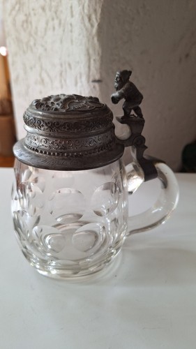 Alter bierkrug glas mit - glas,