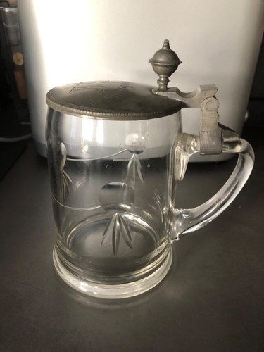 Mundgeblasener bierkrug - mundgeblasener,