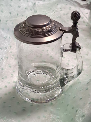 Rastal zinn bierkrug - rastal, glaskrug