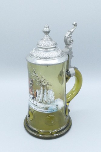 Antike glas bierkrug - antike, glas-bierkrug