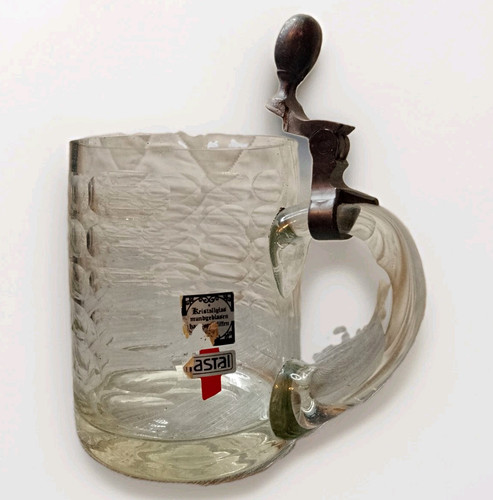 Astra glas bierkrug - astra, mit