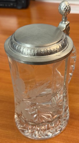 Bmf glas bierkrug - glas, mit
