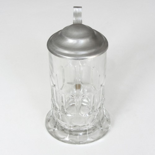 Einfaches bierglas mit - einfaches,