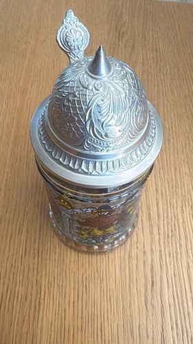 Alter glas bierkrug - alter,