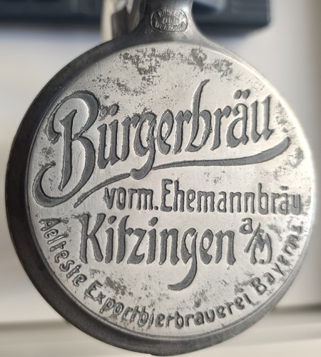 Antiker glas bierkrug - antiker, glas-bierkrug