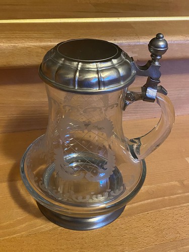 Rhw bierkrug mit zinndeckel - rhw,