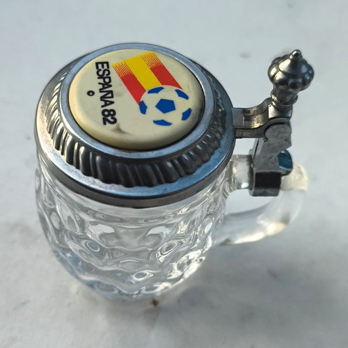 Mini glas bierkrug - mini, glas-bierkrug
