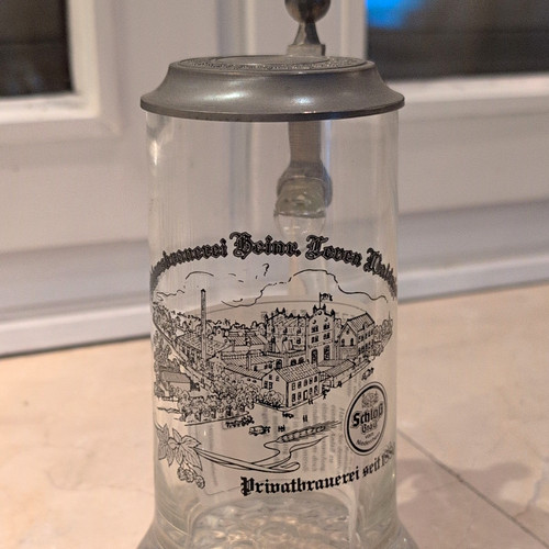 Schloß bräu glas bierkrug - schloß,
