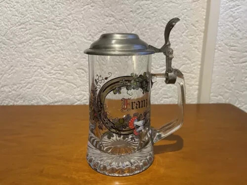 Glas bier krug - glas,