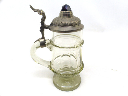 Antiker glaskrug bierkrug - glaskrug,