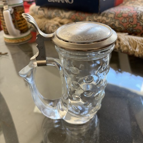 Bmf bierkrug mit zinndeckel - bmf,