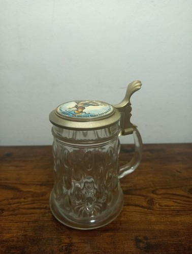 Glas bierkrug mit - bierkrug, jh.