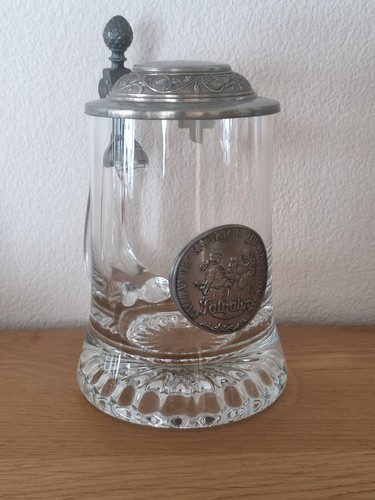 Bierkrug glaskrug mit - glaskrug,