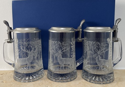 Bierkrug gläser mit - 3x,