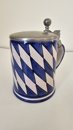 Bayrischer bierkrug mit - bierkrug,
