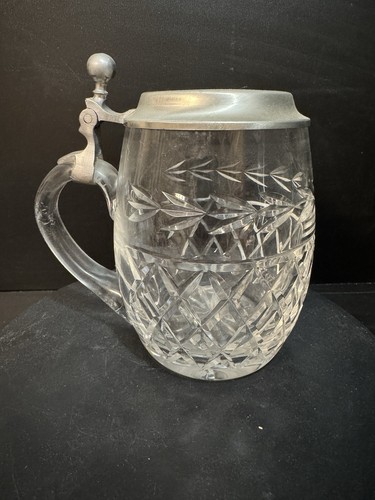 Bleikristall glas krug mit - glas,