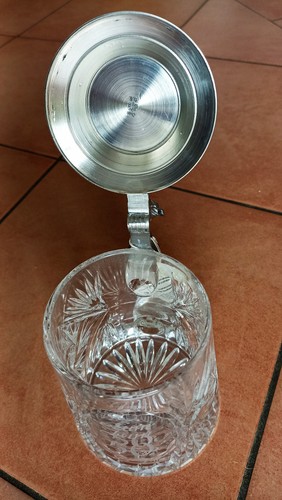 Bleikristall bierkrug mit - bierkrug,