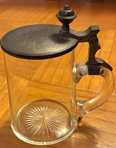 Bierkrug glas mit - glas,