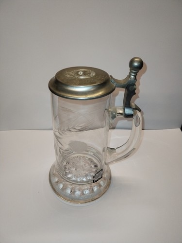 Glas bierkrug l mit - 0,5,