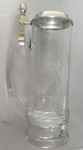Bierkrug glaskrug mit - glaskrug,