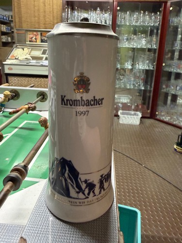 Krombacher bierglas jahreskrug - bierglas,