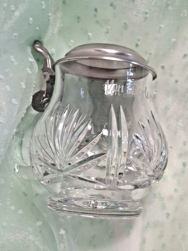 Bierkrug bleikristallkrug mit - bierkrug/bleikristallkrug,