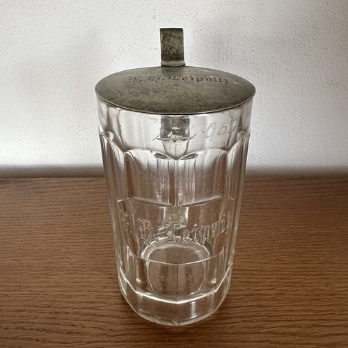 Antiker glaskrug mit - glaskrug,