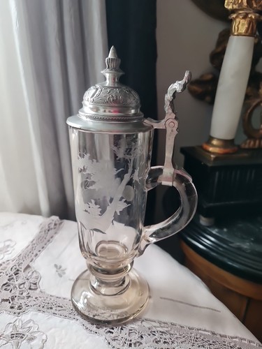 Rastal glasbierkrug mit - rastal,
